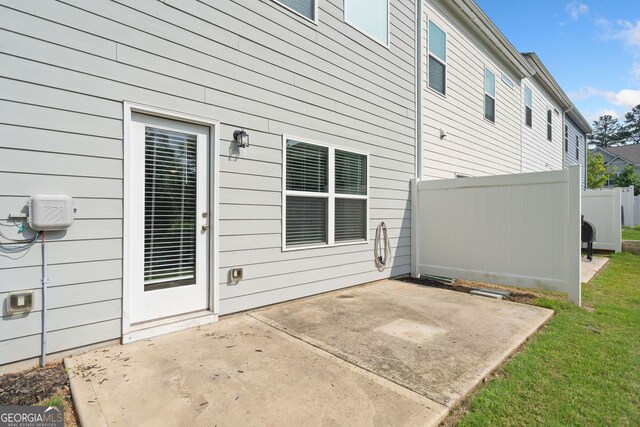 235 Centennial Cir, Canton, GA 30114 - rear view of property featuring a patio area