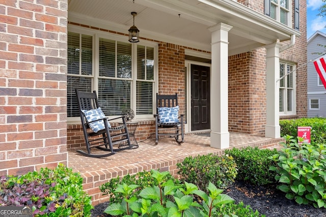 1050 Double Branches Ln, Dallas, GA 30132 - view of porch