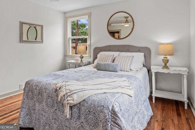 492 Clover St, Athens, GA 30606 - bedroom with wood finished floors and baseboards