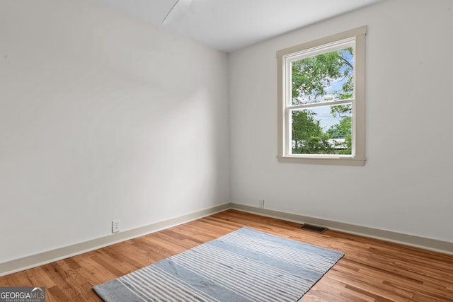 492 Clover St, Athens, GA 30606 - empty room with baseboards and wood finished floors