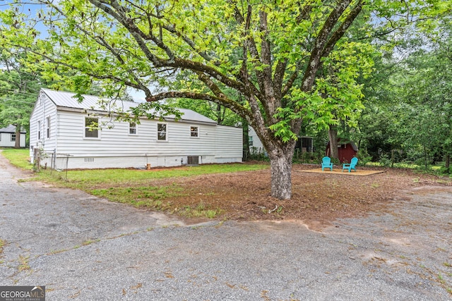 492 Clover St, Athens, GA 30606 - view of yard featuring central air condition unit