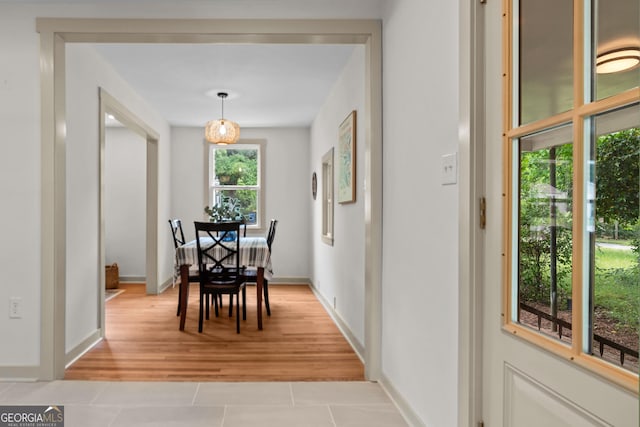 492 Clover St, Athens, GA 30606 - dining area featuring light tile patterned flooring and baseboards