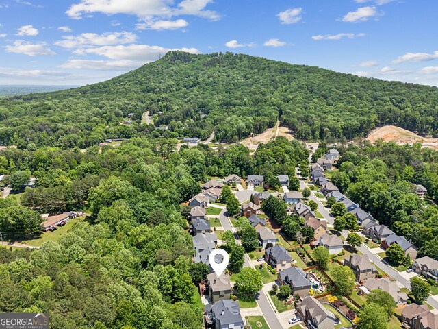 1320 Magnolia Park Cir, Cumming, GA 30040 - aerial view of residential area with a heavily wooded area