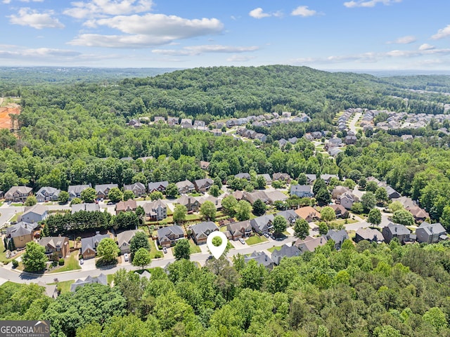 1320 Magnolia Park Cir, Cumming, GA 30040 - aerial perspective of suburban area with a forest