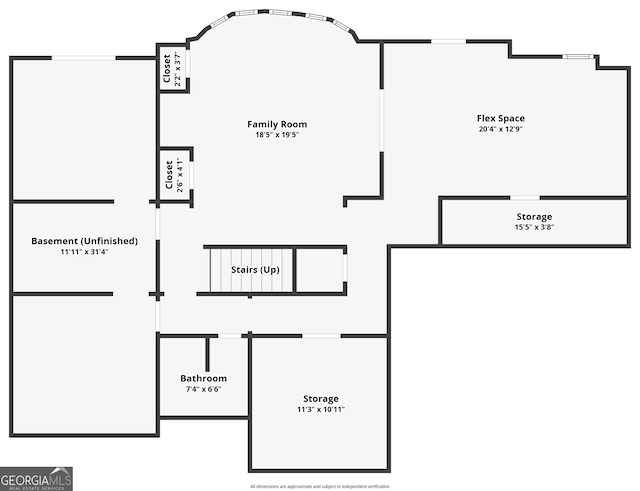 1320 Magnolia Park Cir, Cumming, GA 30040 - view of room layout