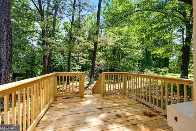 163 Oakcliff Ct, Atlanta, GA 30331 - view of wooden deck