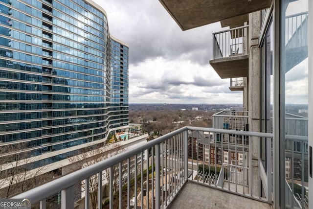 855 Peachtree St NE Unit 1508, Atlanta, GA 30308 - view of balcony