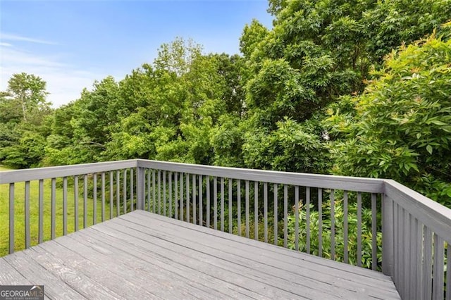 view of deck