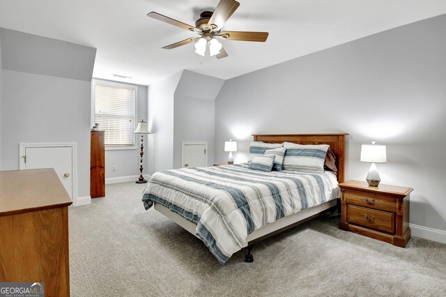 315 Antebellum Way, Fayetteville, GA 30215 - bedroom featuring light colored carpet, baseboards, and a ceiling fan