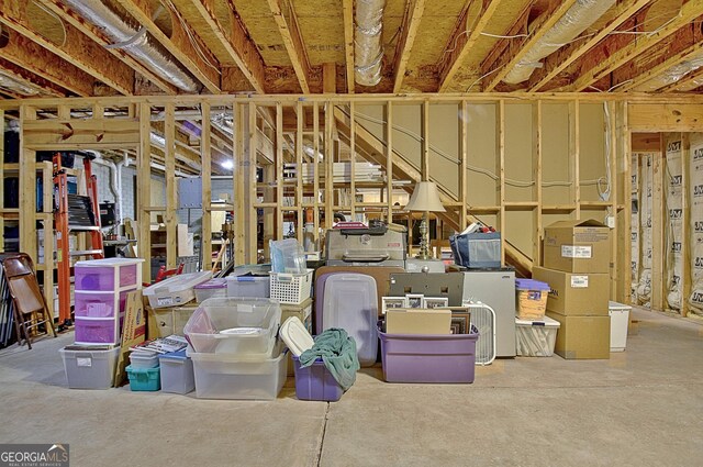 315 Antebellum Way, Fayetteville, GA 30215 - view of unfinished basement