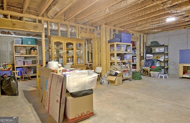 315 Antebellum Way, Fayetteville, GA 30215 - view of unfinished basement