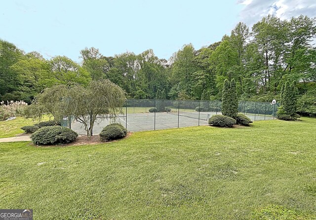 315 Antebellum Way, Fayetteville, GA 30215 - view of tennis court