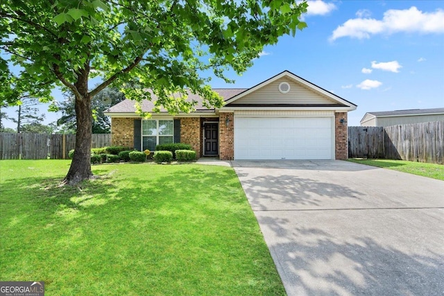 162 W Tahoe Dr, Savannah, GA 31405 - view of front facade with brick siding, driveway, and a garage