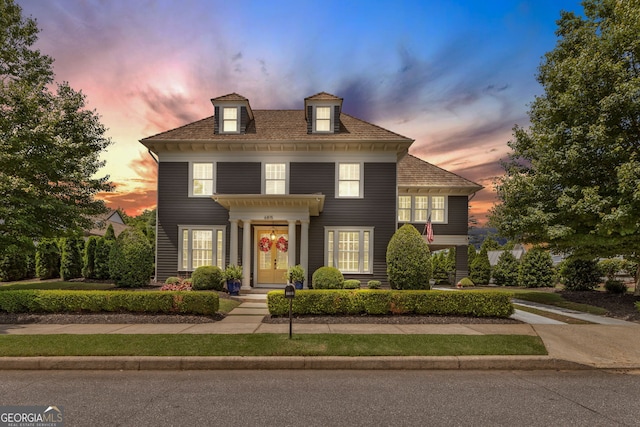 6815 Berkley Rd, Cumming, GA 30040 - view of colonial home