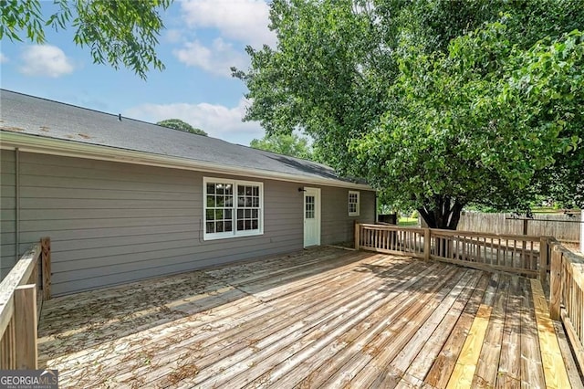 1810 King Mill Rd, Mcdonough, GA 30252 - view of wooden deck