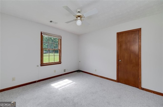 1810 King Mill Rd, Mcdonough, GA 30252 - empty room with carpet floors, ceiling fan, and baseboards