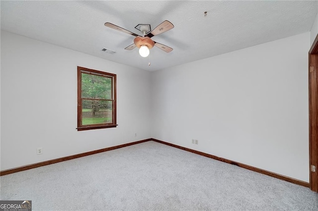 1810 King Mill Rd, Mcdonough, GA 30252 - carpeted spare room with ceiling fan and baseboards