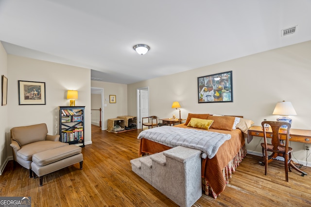 127 Chestnut Ln, Athens, GA 30606 - bedroom with wood finished floors