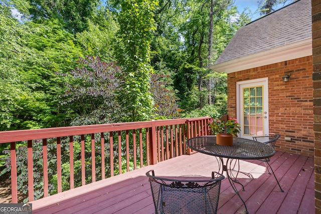 127 Chestnut Ln, Athens, GA 30606 - view of deck