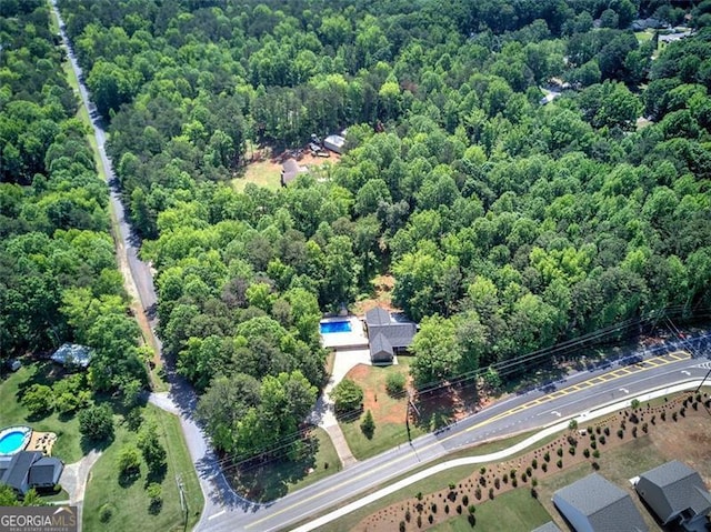 2652 Mount Tabor Church Rd, Dallas, GA 30157 - drone / aerial view of a heavily wooded area