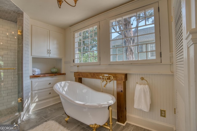 407 E 3rd St, Rome, GA 30161 - bathroom featuring a freestanding bath