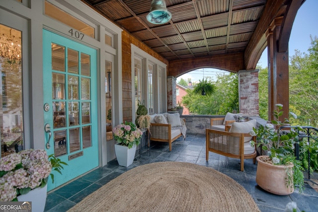 407 E 3rd St, Rome, GA 30161 - view of patio / terrace with an outdoor hangout area