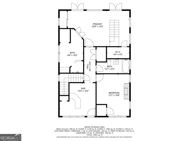 407 E 3rd St, Rome, GA 30161 - property floor plan