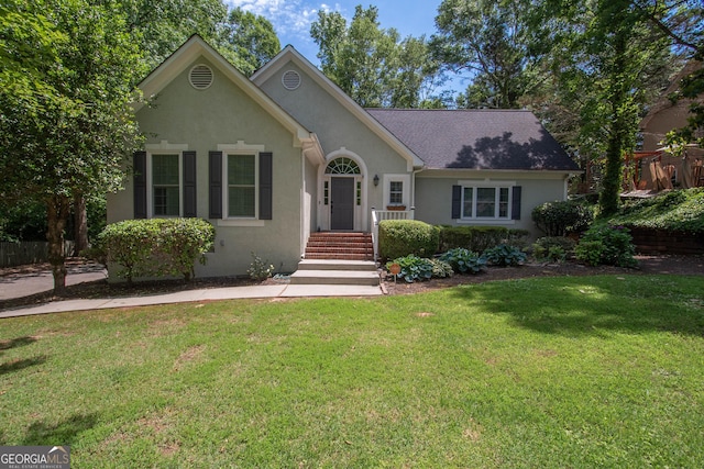 24 Overbrook Ct, Newnan, GA 30263 - view of front of property featuring stucco siding
