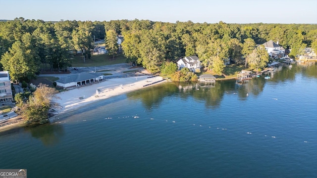 9020 Lakeview Pkwy, Villa Rica, GA 30180 - bird's eye view of a large body of water and a heavily wooded area