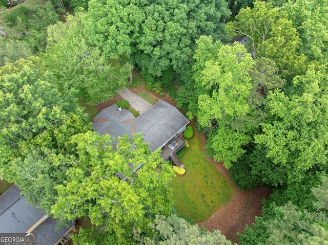 1260 Willeo Creek Dr, Roswell, GA 30075 - aerial view of property's location