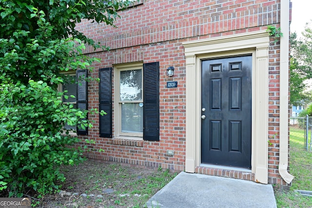 1309 Newton Rd, Albany, GA 31701 - view of exterior entry with brick siding