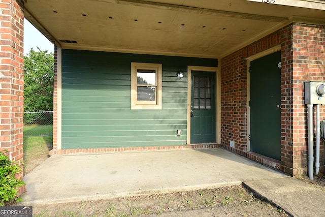 1309 Newton Rd, Albany, GA 31701 - property entrance with brick siding