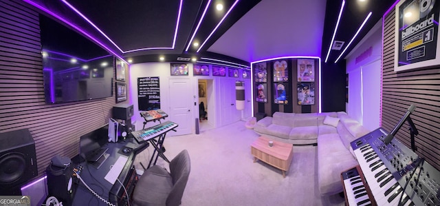 view of cinema room