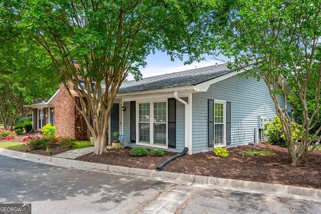 1141 Moorestown Cir, Decatur, GA 30033 - ranch-style house with roof with shingles and a porch