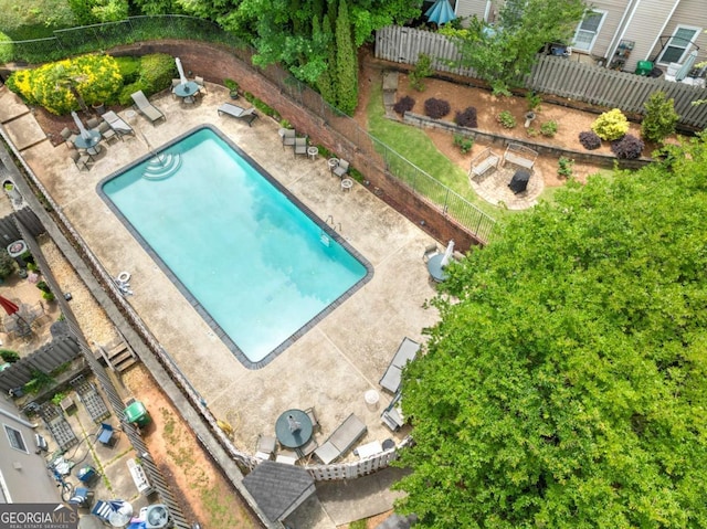 1141 Moorestown Cir, Decatur, GA 30033 - view of pool featuring a patio
