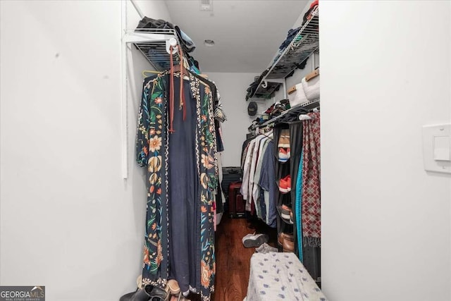 2324 Oakview Rd NE, Atlanta, GA 30317 - spacious closet featuring wood finished floors