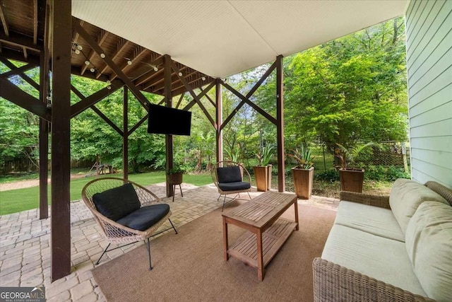 2324 Oakview Rd NE, Atlanta, GA 30317 - view of patio