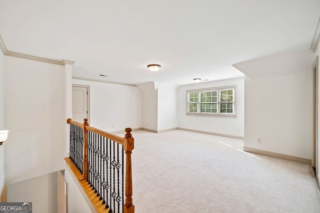300 Hemlock Cv, Ball Ground, GA 30107 - spare room featuring light carpet and baseboards