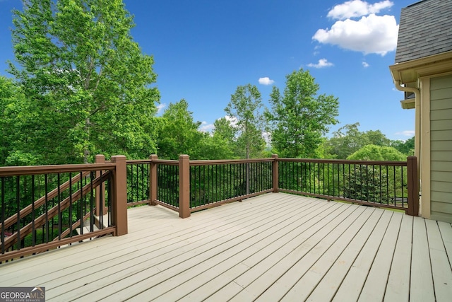 300 Hemlock Cv, Ball Ground, GA 30107 - view of wooden deck