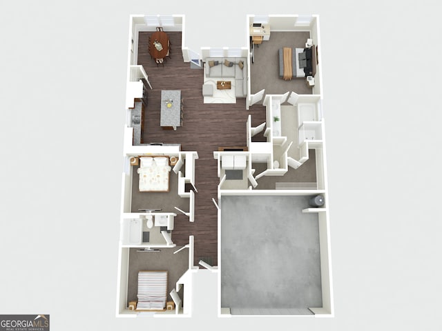 131 Prominence Ct, Canton, GA 30114 - floor plan / room layout