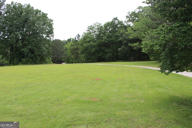 124 Wynn Rd, Mcdonough, GA 30252 - view of grassy yard with a view of trees