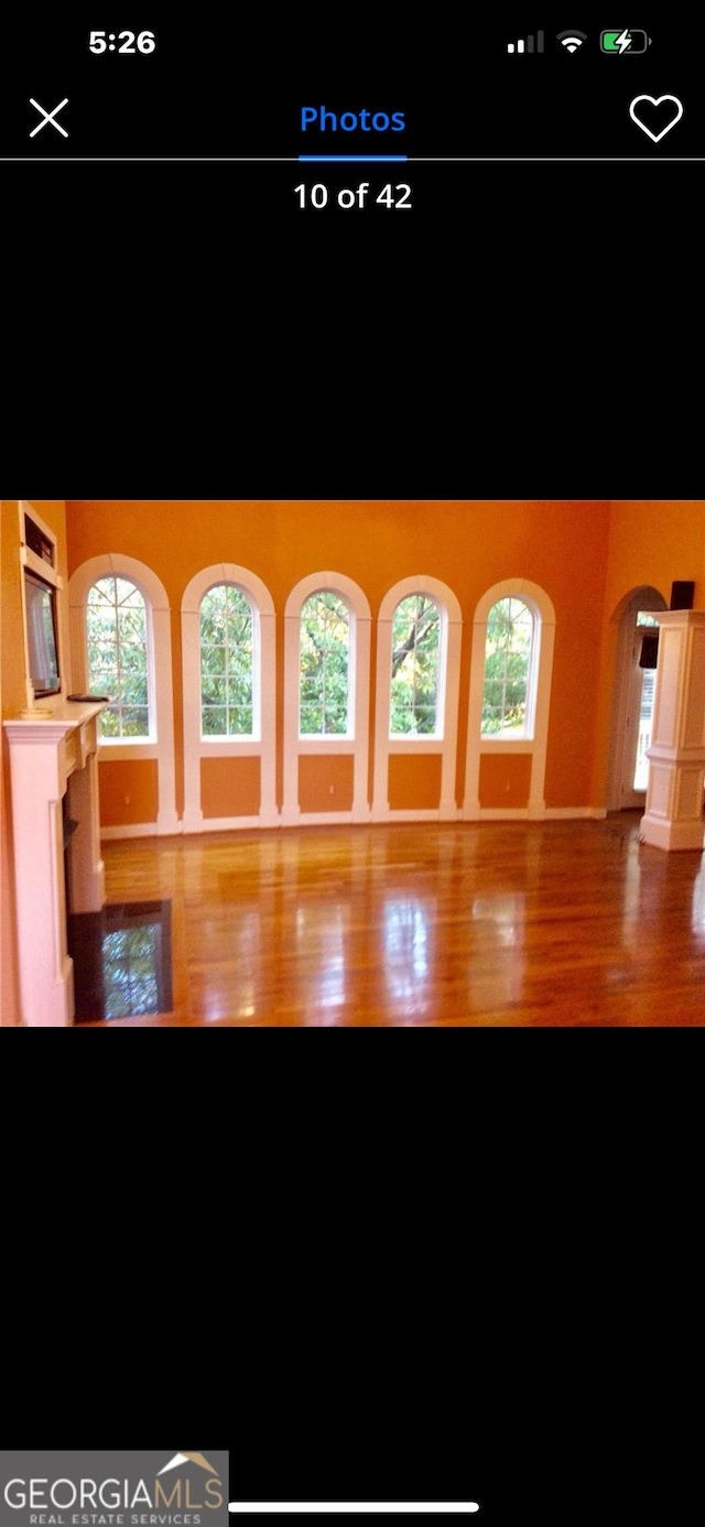 5430 Lemoyne Dr SW, South Fulton, GA 30331 - detailed view of arched walkways and wood finished floors