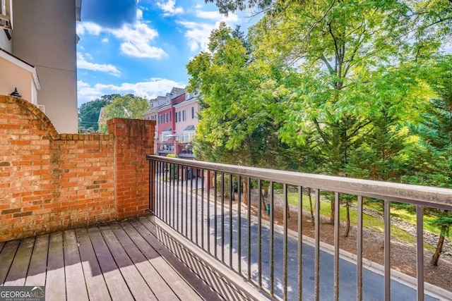 view of deck
