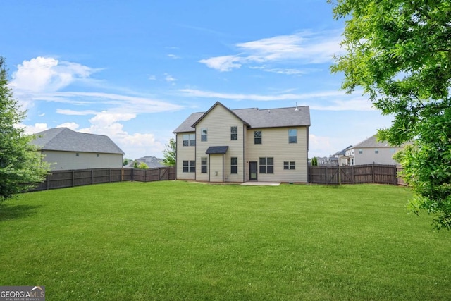 321 Shannon Ct, Mcdonough, GA 30252 - back of property featuring a patio area