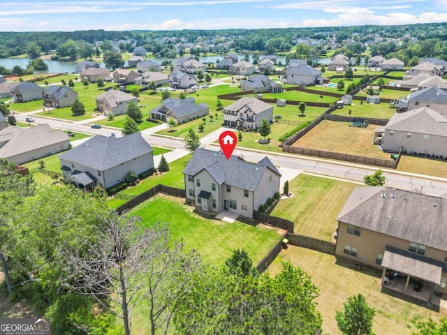 321 Shannon Ct, Mcdonough, GA 30252 - aerial view of residential area featuring a large body of water
