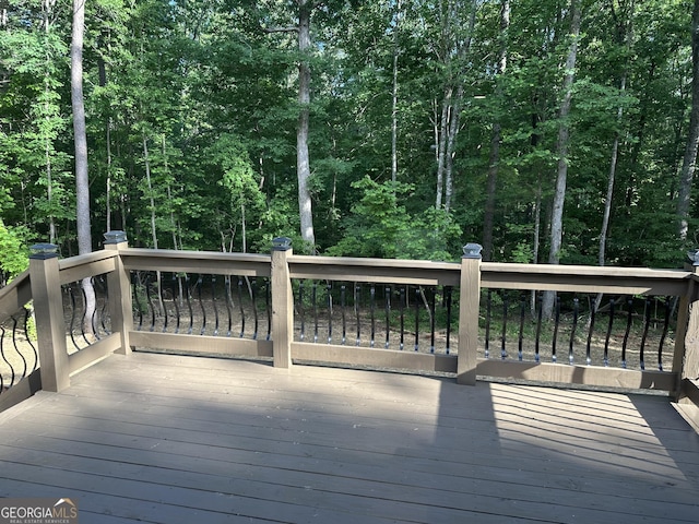 view of deck