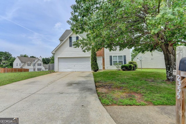 2355 Glen Chase Ln, Lawrenceville, GA 30044 - view of front of property with driveway and an attached garage