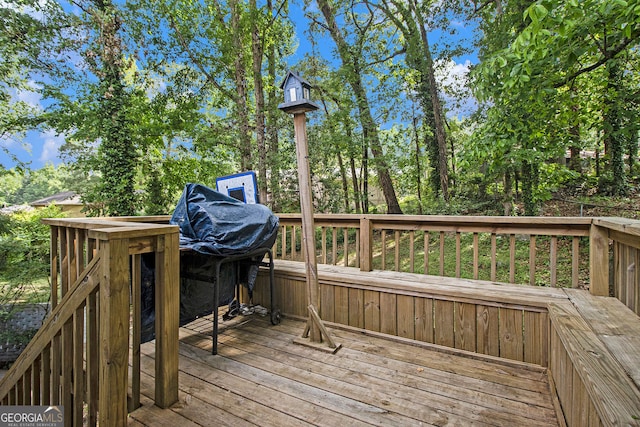 2950 Springfield Ct SW, College Park, GA 30349 - view of wooden deck