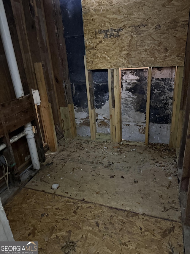 1206 Parkway Dr, Waycross, GA 31501 - view of unfinished attic