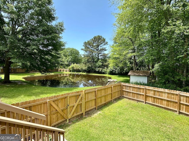 485 Angham Rd, Hiram, GA 30141 - view of yard with a water view